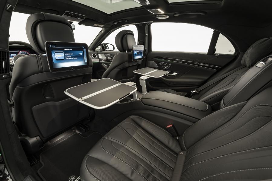 Интерьер Mercedes-AMG S63 800 by Brabus (V222) 2020 года  (фото 17 из 26)